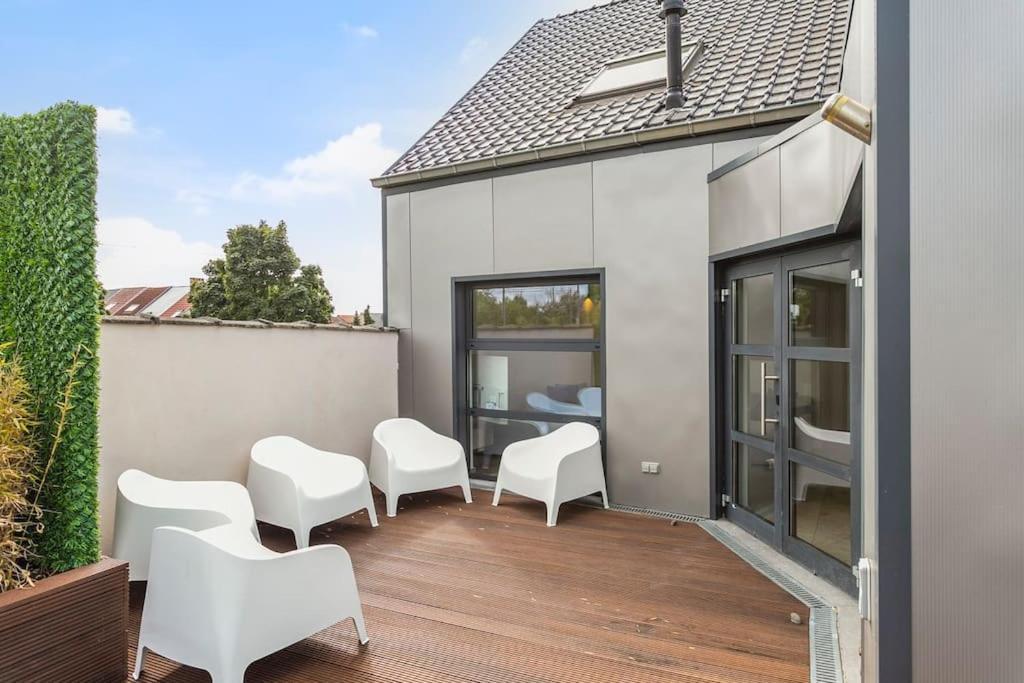 Schitterende Loft Met Jacuzzi En Sauna In Mechelen Exterior photo