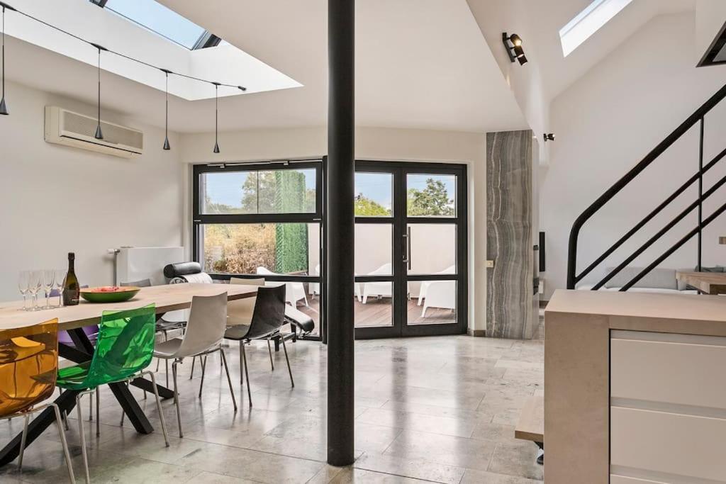 Schitterende Loft Met Jacuzzi En Sauna In Mechelen Exterior photo